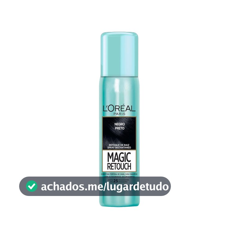 Spray Retoque de Raiz L'Oréal Paris Magic Retouch, Preto