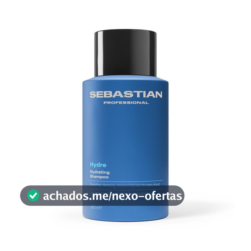 Sebastian Professional, Hydre, Shampoo de hidratação para cabelos ressecados e com frizz, 280ml