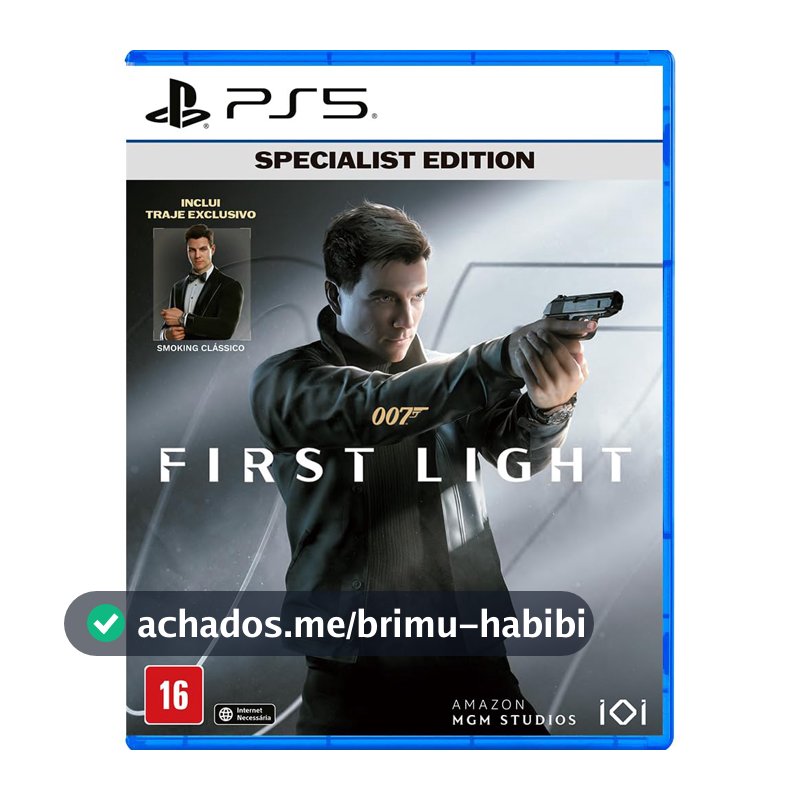 007 First Light - Specialist Edition (Exclusivo Amazon) - PlayStation 5