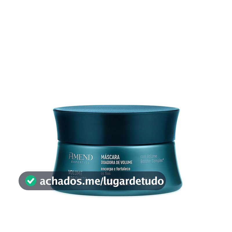 Máscara Capilar Amend Volume Absoluto, 300g