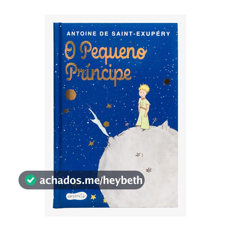 O Pequeno Príncipe – Edição de luxo com capa dura almofadada e aquarelas originais do autor