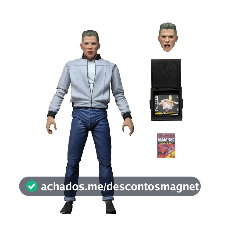 Boneco da NECA Back to The Future Biff Tannen [versão definitiva]