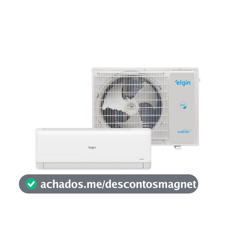 Ar Condicionado Split Elgin Eco Inverter III WiFi 12000 BTUs 220V