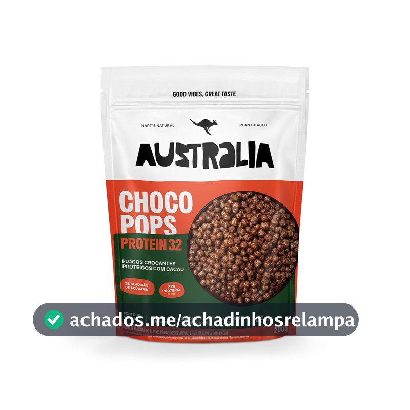 Cereal Integral de Chocolate ChocoPops Australia, 200g