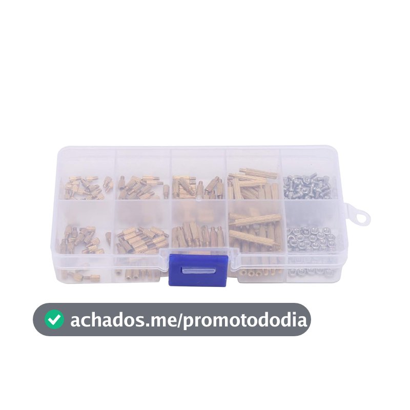 Saluaqui M2 Brass Standoff Kit 260 Peças Sortidas