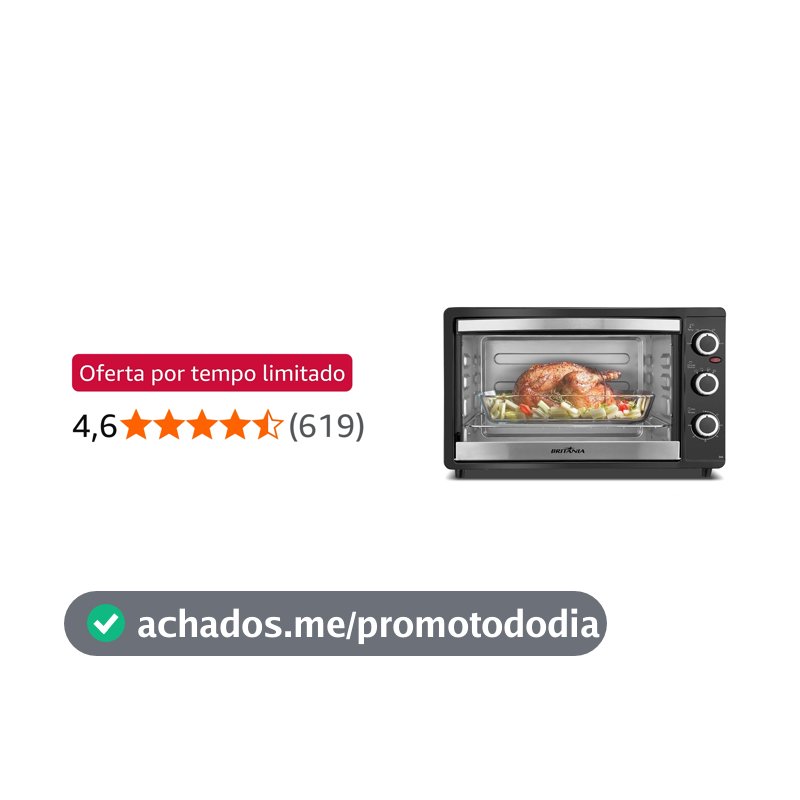 Forno Elétrico Britânia BFE41P 36L 1500W 220V