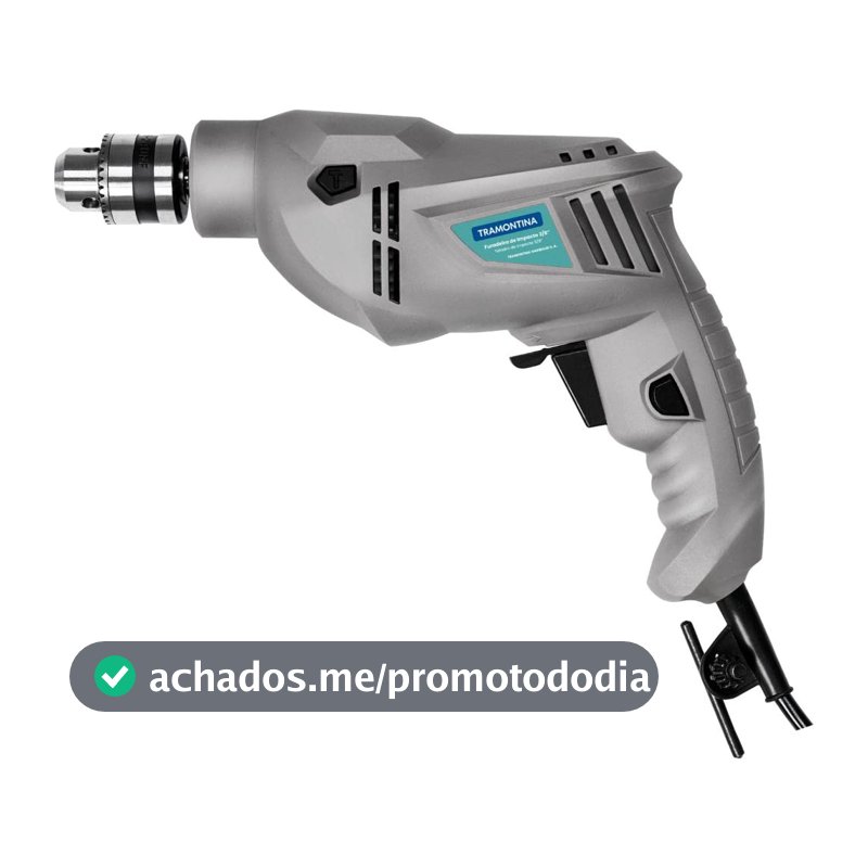 Furadeira de impacto 3/8" 500W, 110V