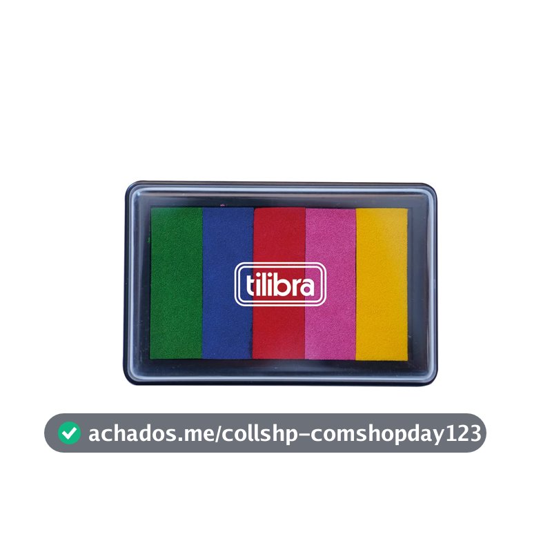 Tilibra - Carimbeira Degradê Colors 5 Cores