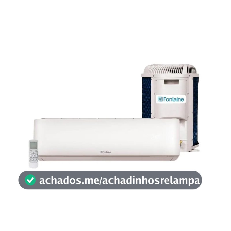 Ar Condicionado Split Hi Wall Fontaine FCST12F 12000 BTU/h Frio 127V