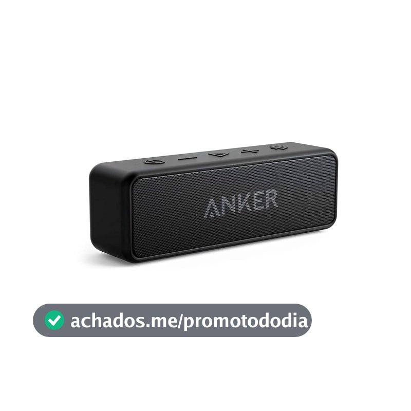 Anker soundcore 2 Caixa de Som Bluetooth Portátil com 12W de Som Estéreo