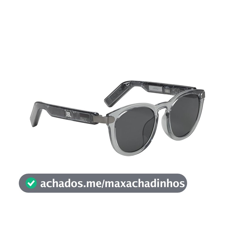 JBL, Óculos Inteligentes, Soundgear Frames Round, Com Alto-Falantes - Ônix