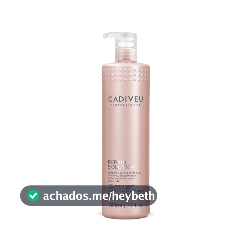 Cadiveu - Profissional Rs Mascara Reparadora Condicionador 980Ml