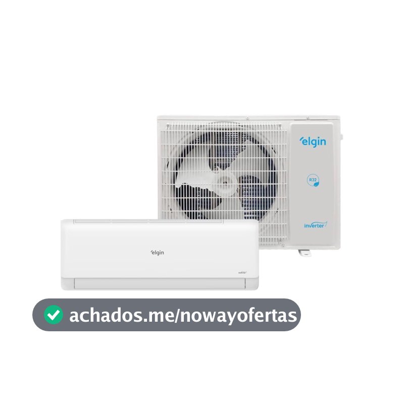 Ar Condicionado Split Elgin Eco Inverter II WiFi 12000 BTUs Frio 220V HJFC12C2WECE