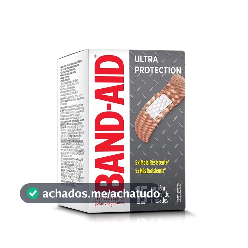 Curativos Adesivos Band-Aid Ultra Protection, 15 Unidades