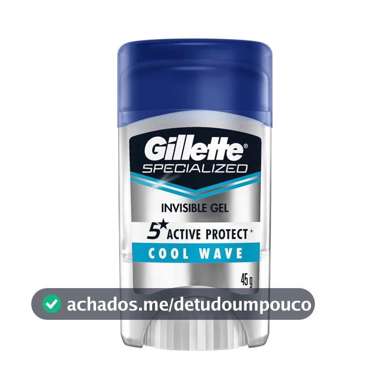 Gillette Desodorante Antitranspirante em Gel Cool Wave 45 g