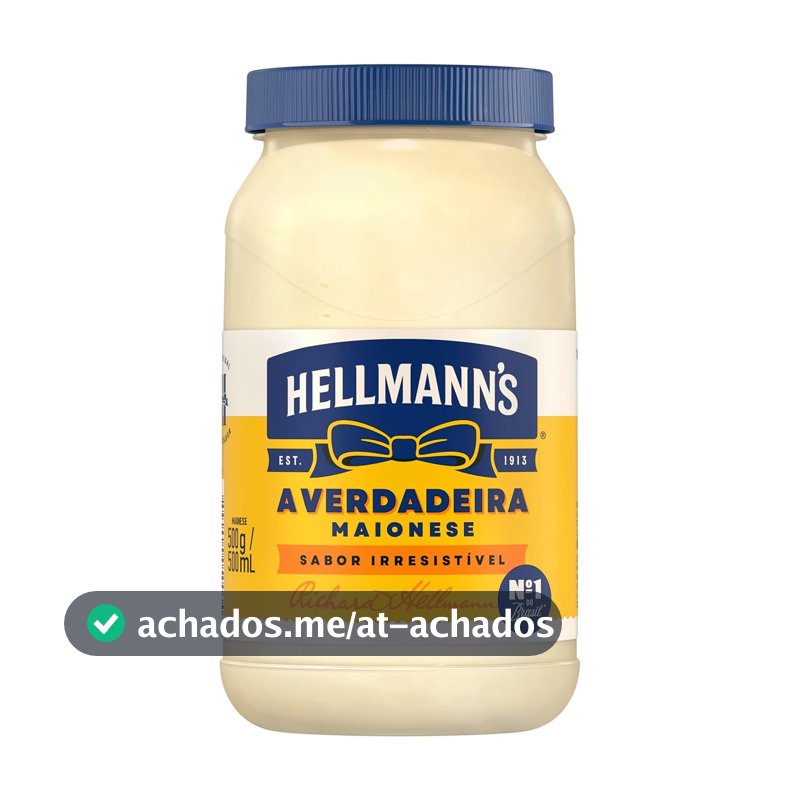 Maionese Tradicional Hellmann's, 500g