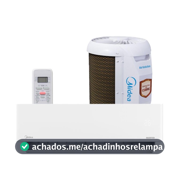 Ar Condicionado Split Inverter Midea Lite 12000 BTUs Frio 220V 38TBVCA12M5
