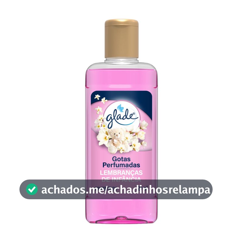 Glade Limpador Perfumado Concentrado Lembranças de Infância, Gotas 120ml
