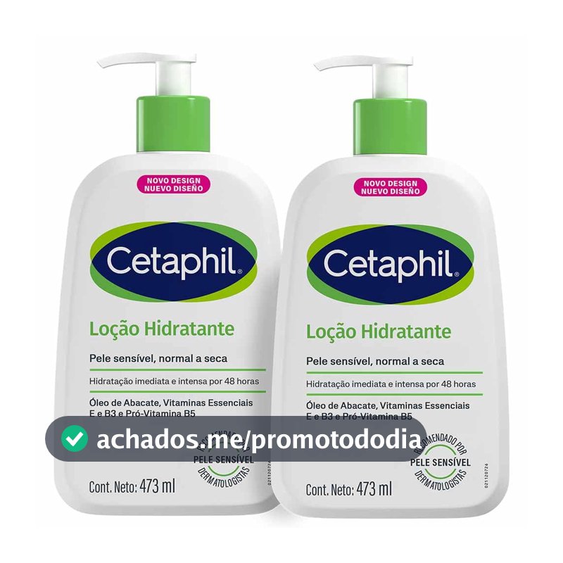 Cetaphil Kit - 2 Loções Hidratantes