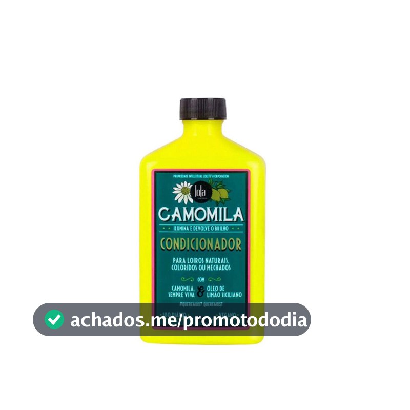 Camomila Condicionador 250ml , Lola Cosmetics