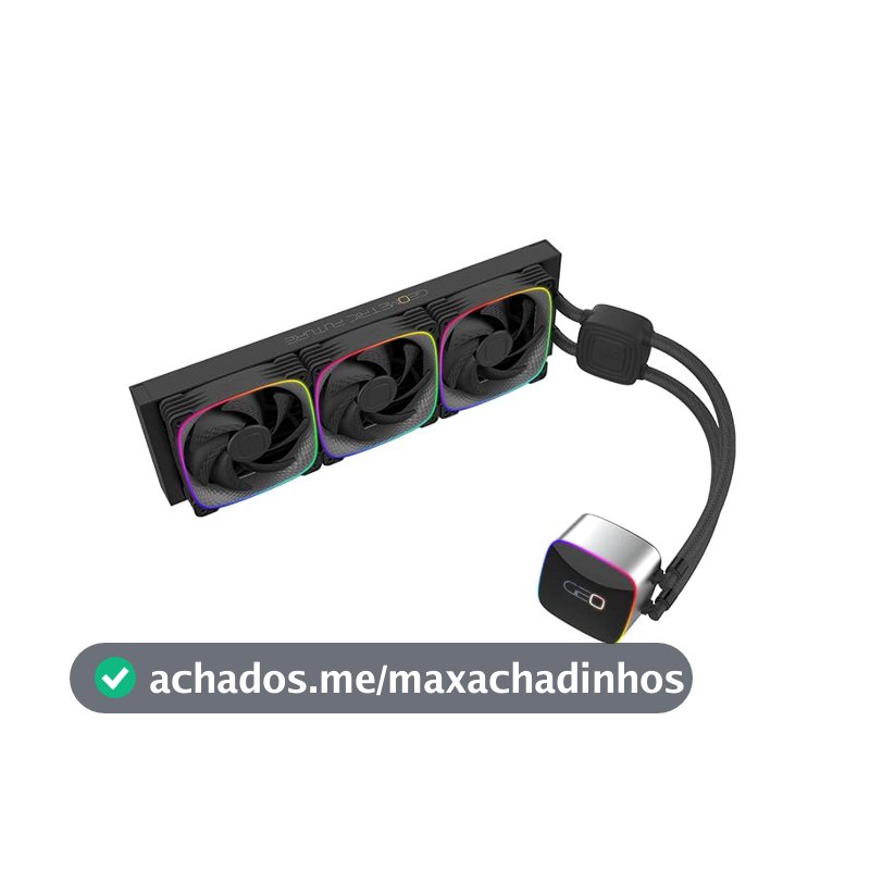Water Cooler Geometric Future Eskimo 36 RGB Preto