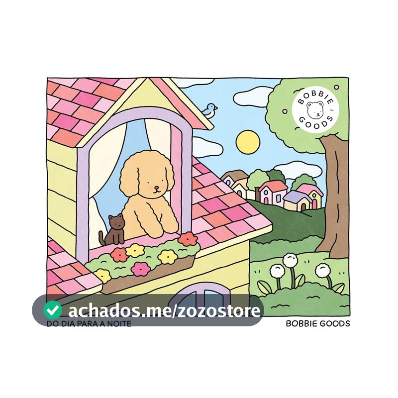 Do dia para a noite (Day to night) – Livro de colorir oficial Bobbie Goods