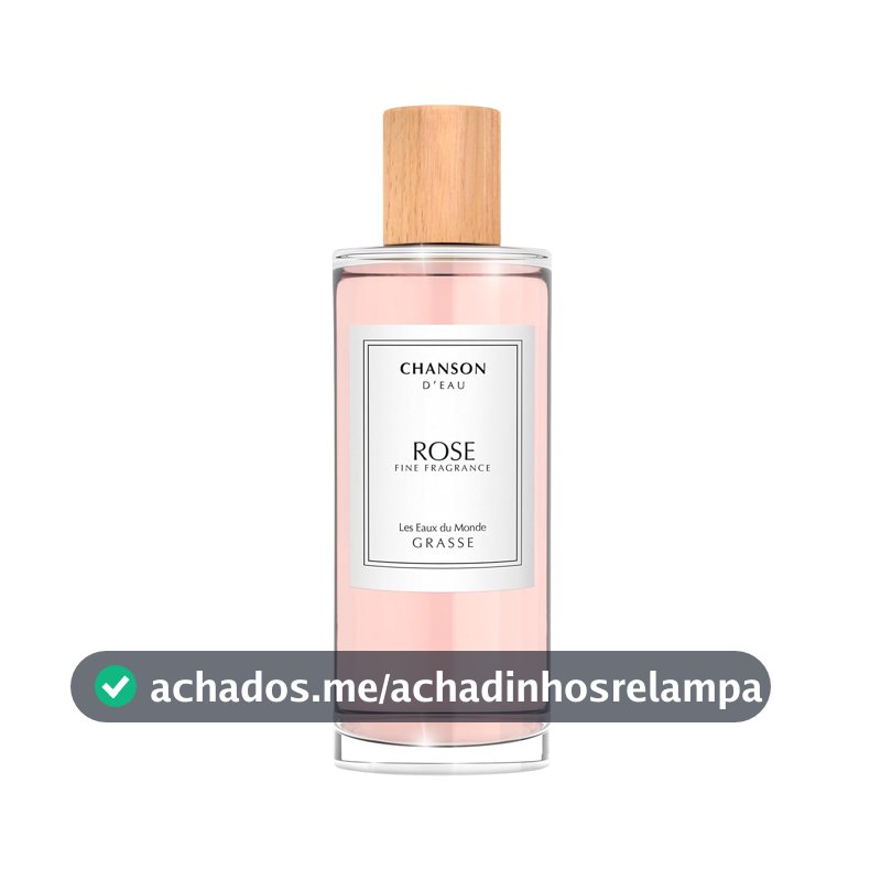 CHANSON D'EAU Perfume Rose Eau de Toilette Feminino 100ml
