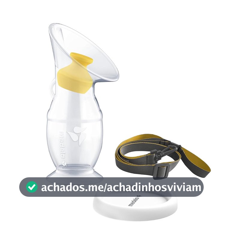 Coletor de Leite Materno em Silicone Medela