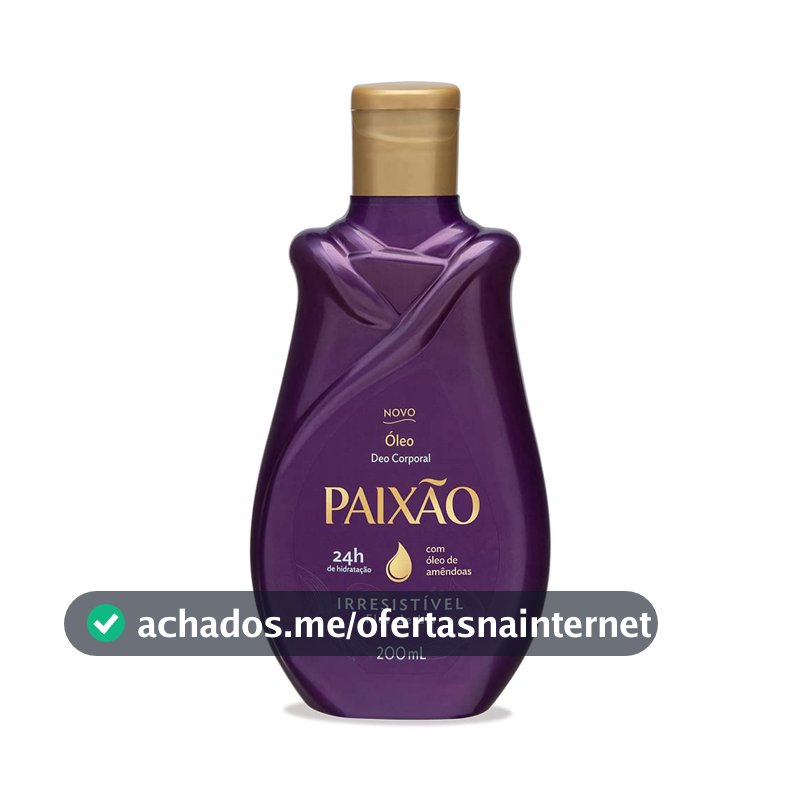 Paixão Óleo Corporal Irresistível 200 Ml