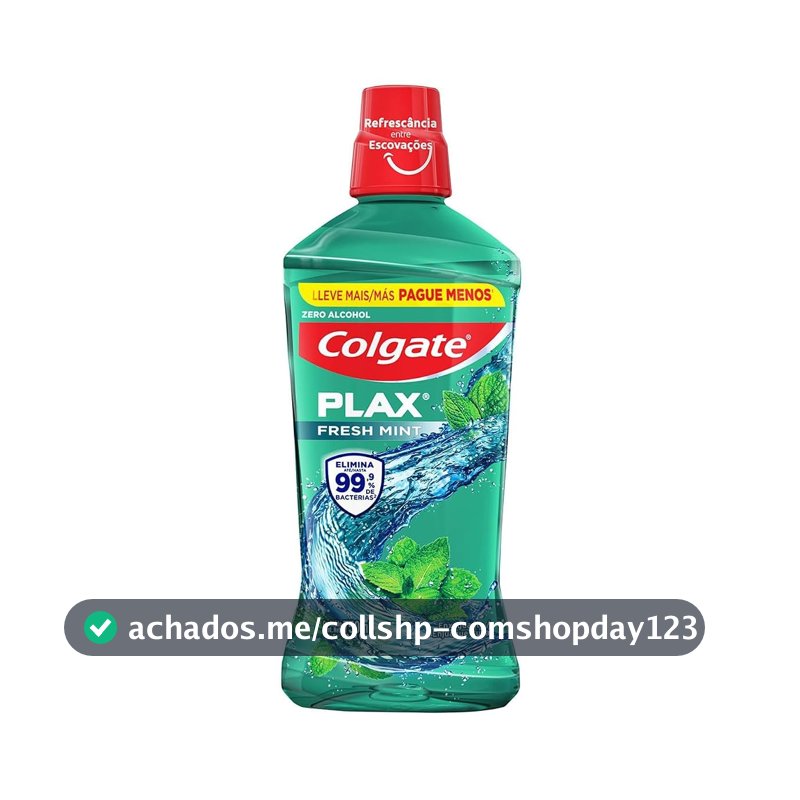 Colgate Plax Fresh Mint Enxaguante Bucal, 750 ml
