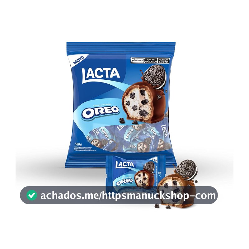 Lacta Oreo - Wafer Recheado Sabor Chocolate Pacote 540g