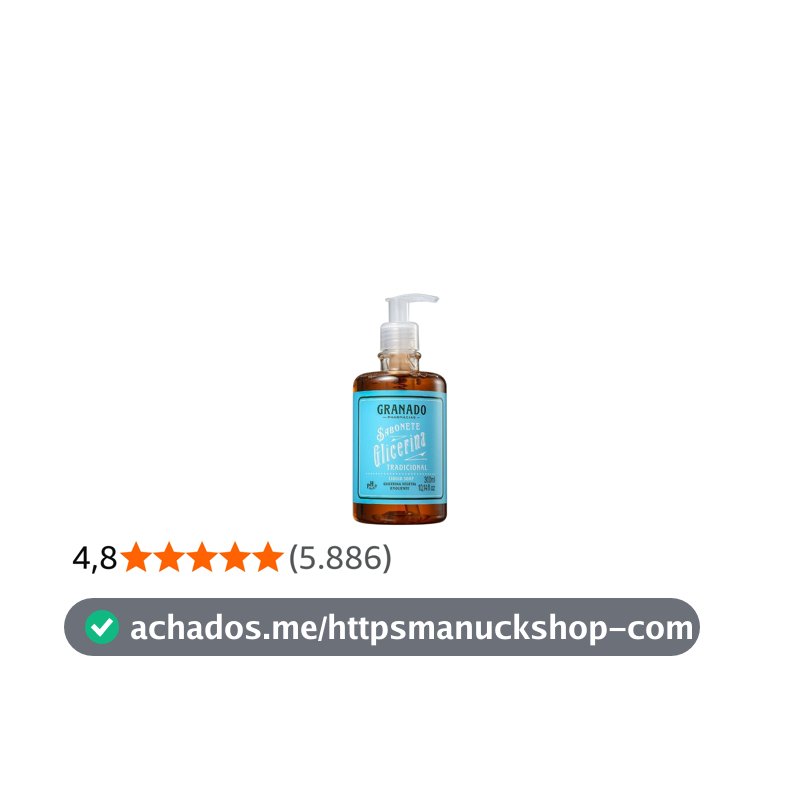 Granado Sabonete Líquido Glicerina, Tradicional, 300ml