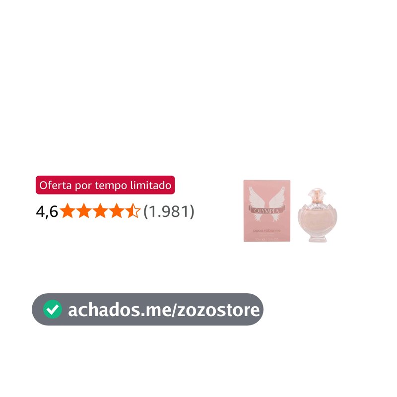 Perfume Olympea Paco Rabanne Feminino 30 ml