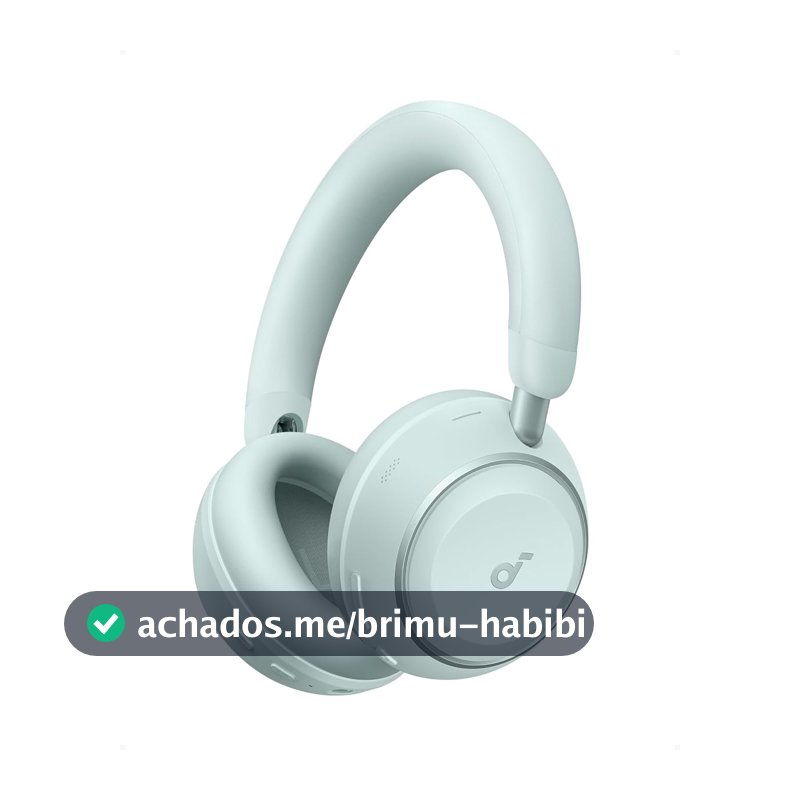 soundcore Space 2 da Anker, ANC Fone de Ouvido Bluetooth 6.1, Modo Soneca