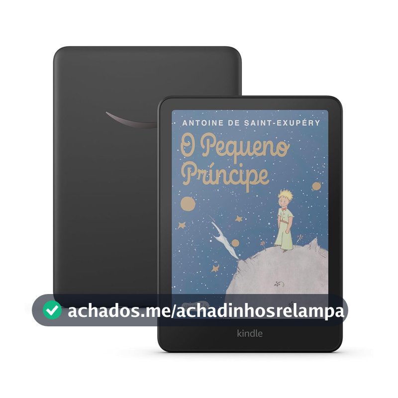 Amazon Kindle Colorsoft 16 GB (modelo 2024) - Com tela colorida e temperatura de luz ajustável - Cor Preta