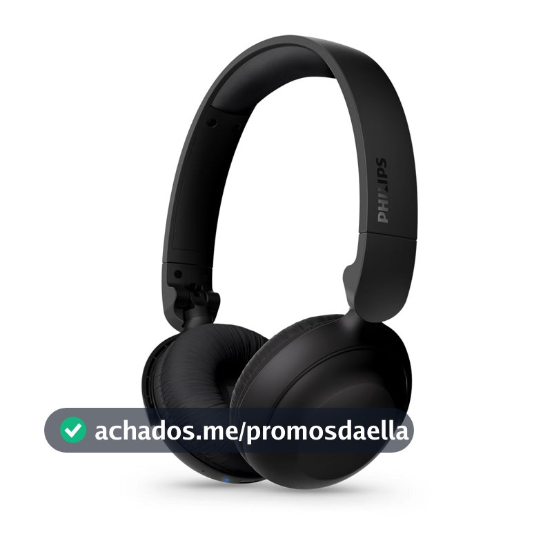 PHILIPS, Headphone Bluetooth, TAH2209, Até 25 horas de bateria, Preto