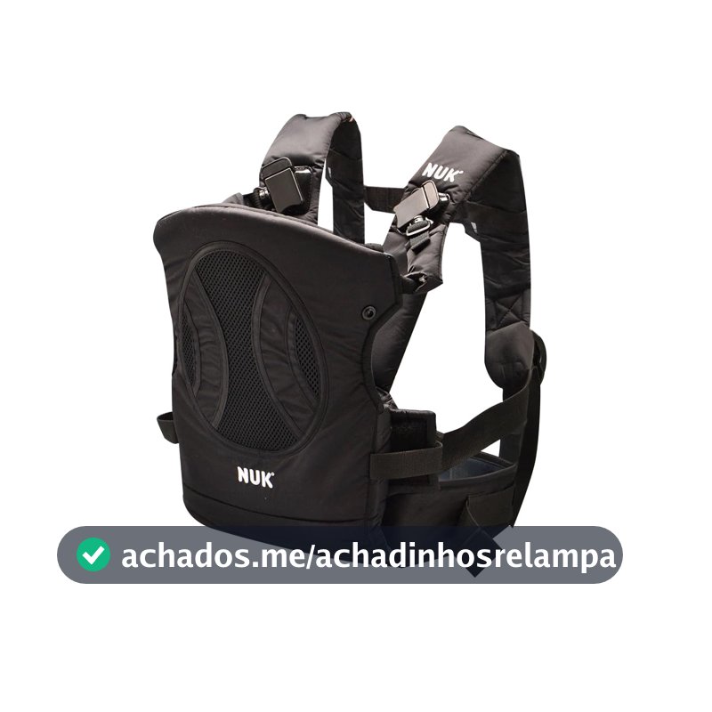 NUK Baby Carrier Supreme Comfort 4 Em 1 - Preto