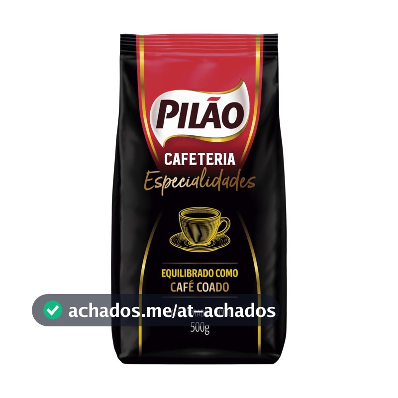 CAFE PILAO CAFETERIA ESPECIALIDADES COADO POUCH 500G