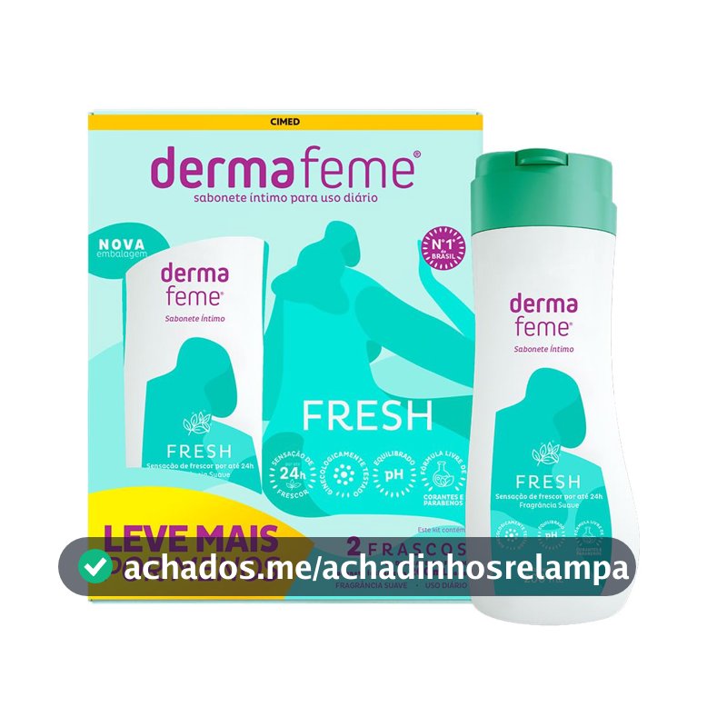 Dermafeme Kit Sabonete Íntimo Fresh