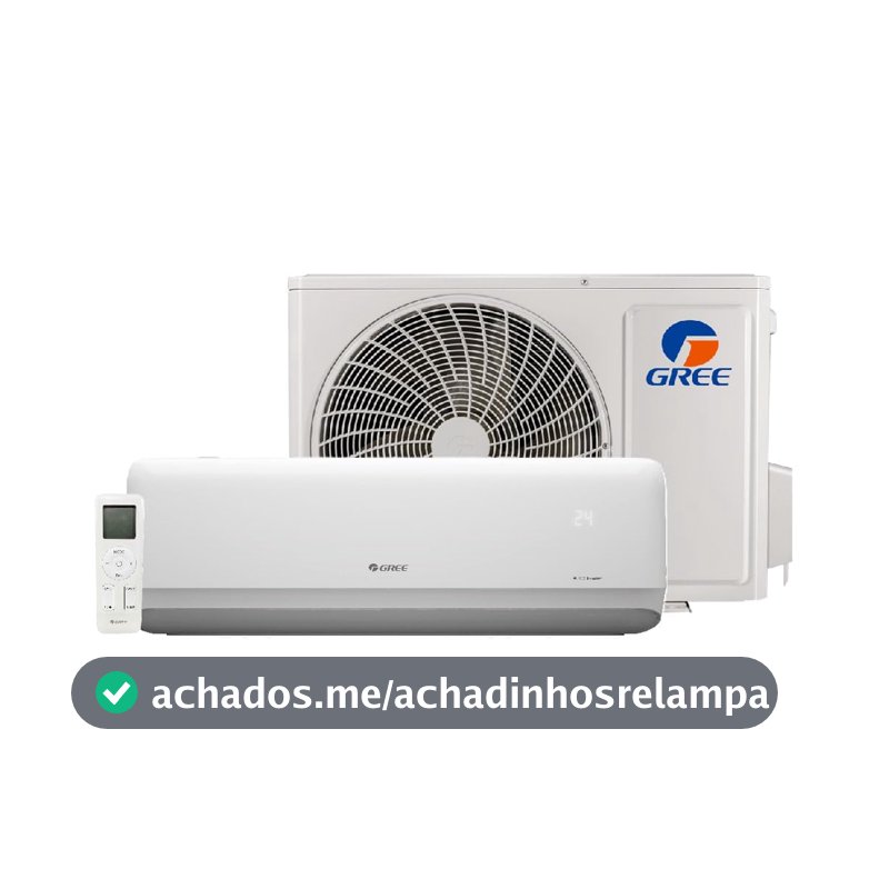 Gree Ar Condicionado Split Hi Wall Inverter Gree G-Side 12000 BTU/h Frio GWC12ATCXB-D6DNA3C – 220 Volts