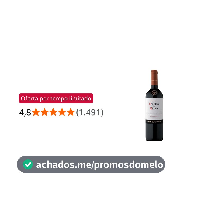 Concha y Toro Casillero Del Diablo Carmenere 750ml