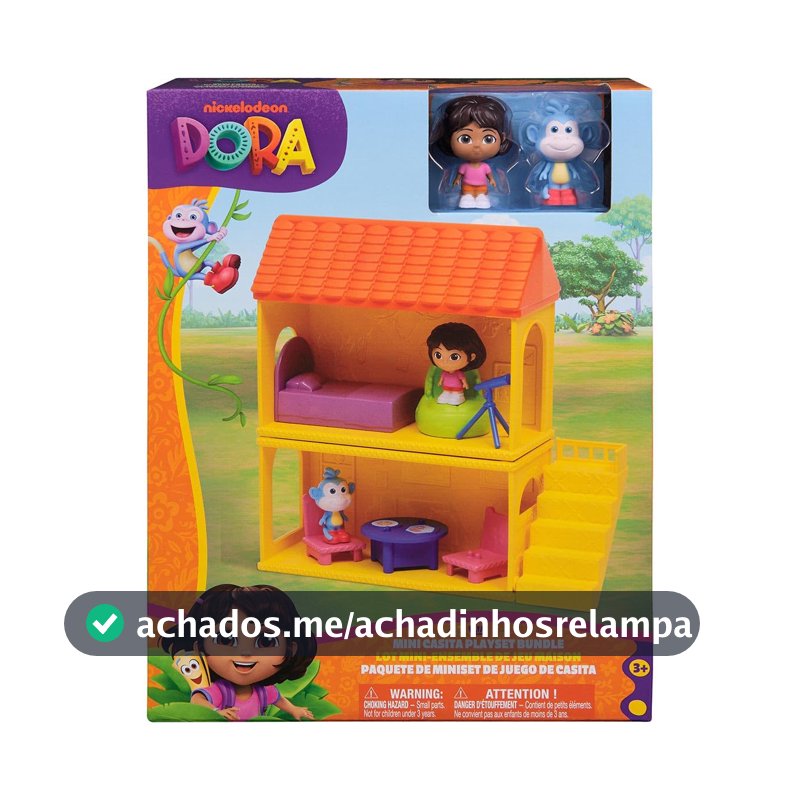 Sunny, Conjunto de Mini Playsets, Casita da Dora Aventureira e Acessórios