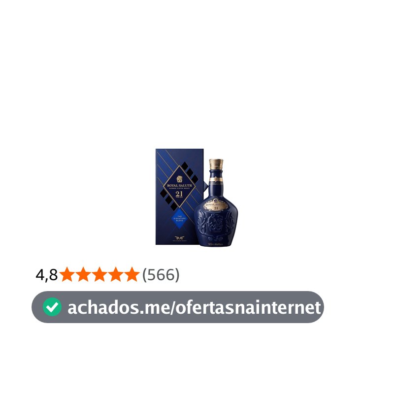Whisky Royal Salute 21 anos The Signature Blend Escocês - 700 ml