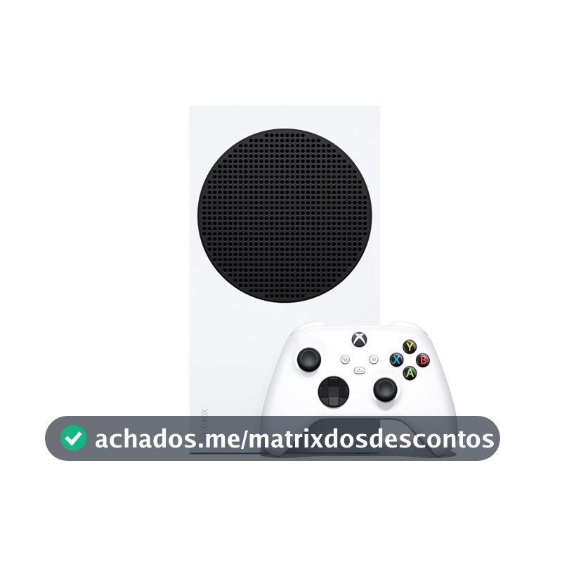 Xbox Series S - Console 512GB SSD Com Controle Sem Fio - Até 120 FPS - 10GB RAM - Alta Faixa Dinâmica - Arquitetura Velocity