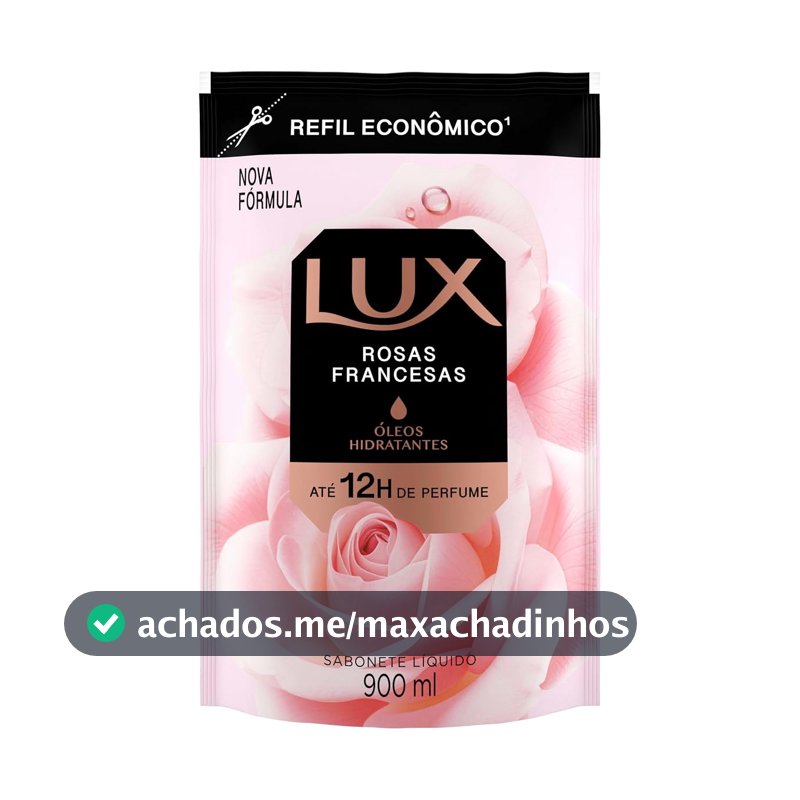 Lux Sabonete Líquido Rosas Francesas Refil 900 ml