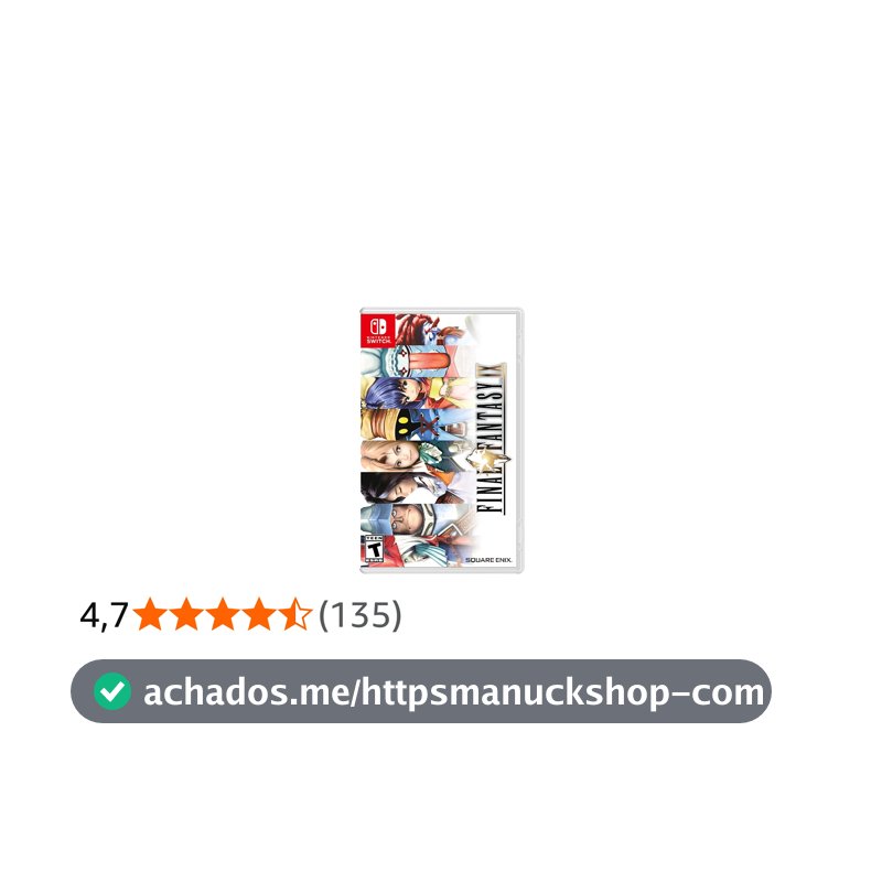 Final Fantasy IX - Nintendo Switch