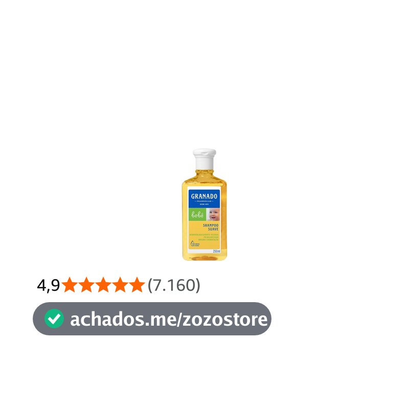 Granado Shampoo Bebê, 250ml