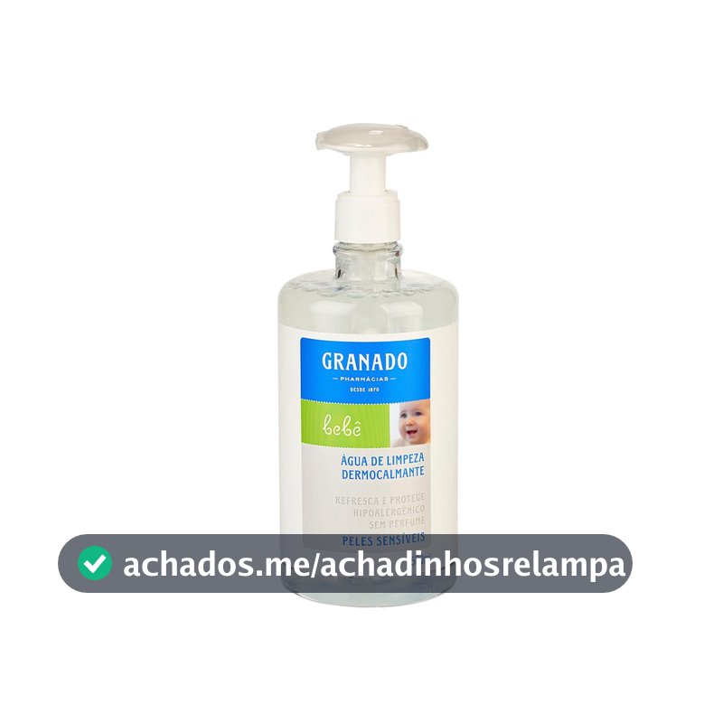 Granado Água De Limpeza Bebê, Peles Sensíveis, 500ml
