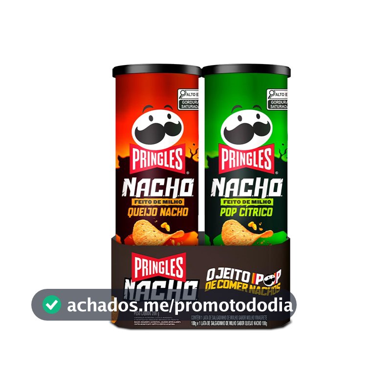 DuoPack Pringles Nacho 200g