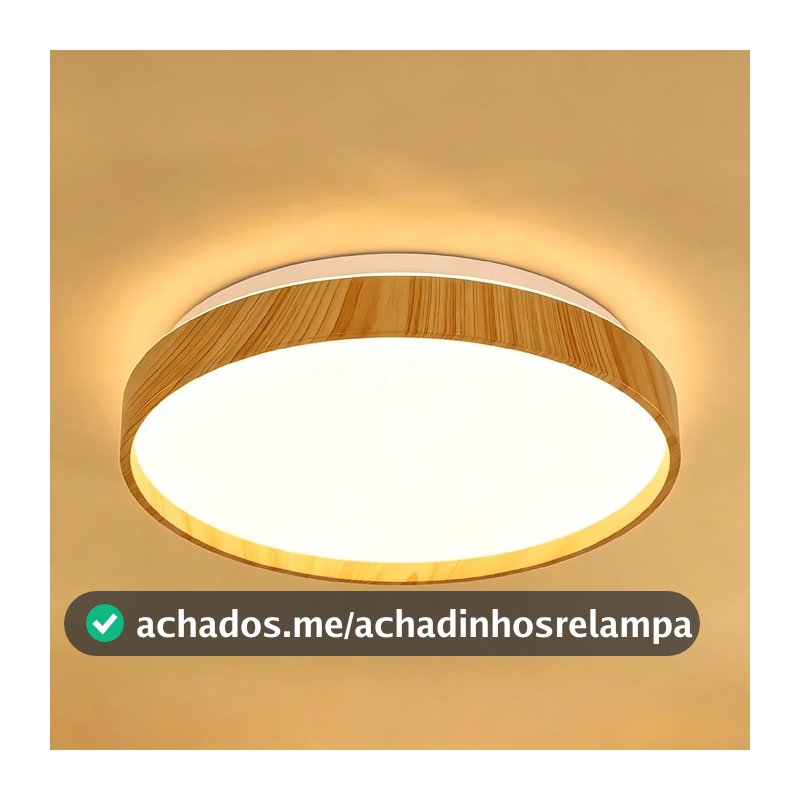 BEMMY Luminária de Teto 34CM, Luz De Teto com 3 Cores Claras para Sala de Jantar, Quarto, Cozinha, Café, Lustre de LED Pendente, Luminária Pendente de LED (85-265V)